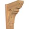 Ekena Millwork Merced Slat Smooth Outlooker, Western Red Cedar, 7 1/2"W x 18"D x 22"H OUT08X18X22MRC06SWR - alternate 1
